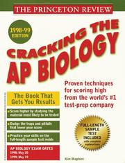Cover of: Cracking the AP Biology 1998-99 Edition