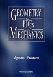 Cover of: Geometry of PDEs and mechanics