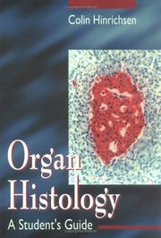 Cover of: Organ histology: a student's guide