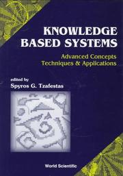 Cover of: Knowledge Based Systems | Spyros G. Tzafestas