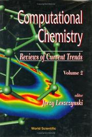 Cover of: Computational Chemistry by Jerzy Leszczynski