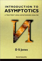 Cover of: Introduction to asymptotics by D. S. Jones, D. S. Jones