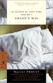 Cover of: Swann's way by Marcel Proust