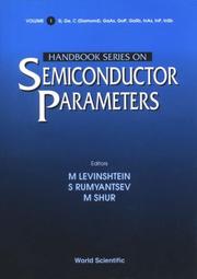 Cover of: Handbook Series on Semiconductor Paramet (Handbook Series on Semiconductor Parameters , Vol 1)
