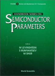 Cover of: Handbook Series on Semiconductor Parameters (Handbook Series on Semiconductor Parameters, Vol 2) | 