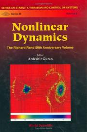 Cover of: Nonlinear Dynamics | 