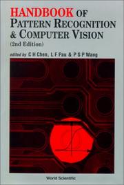 Cover of: Handbook of Pattern Recognition & Computer Vision
