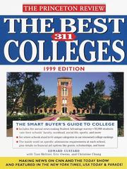 Cover of: Best 311 Colleges, 1999 Edition (Best Colleges) by John Katzman