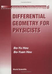 Cover of: Differential geometry for physicists