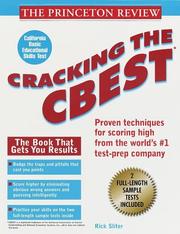 Cracking the CBEST by Rick Sliter