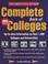 Cover of: The Complete Book of Colleges, 1999 Edition (Complete Book of Colleges)