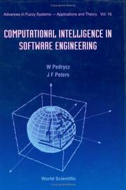 Cover of: Computational Intelligence in Software Engineering (Advances in Fuzzy Systems, Applications and Theory , Vol 16)