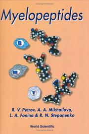 Cover of: Myelopeptides | Rem V. Petrov