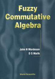 Cover of: Fuzzy commutative algebra