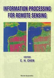Cover of: Information Processing for Remote Sensing by C. H. Chen