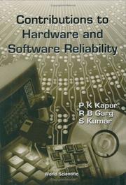 Contributions to hardware and software reliability cover