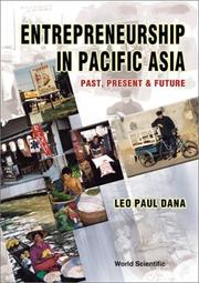 Cover of: Entrepreneurship in Pacific Asia: Past, Present & Future