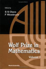 Cover of: Wolf Prize in Mathematics by 