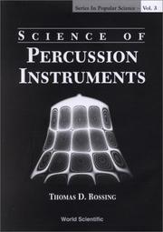 Cover of: Science of Percussion Instruments (Series in Popular Science) by Thomas D. Rossing