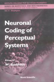 Neuronal coding of perceptual systems by International School of Biophysics (1998 Casamicciola Terme, Italy)