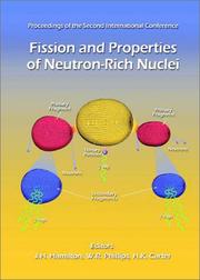 Cover of: Fission and properties of neutron-rich nuclei by Joseph H. Hamilton, W. R. Phillips, H. K. Carter