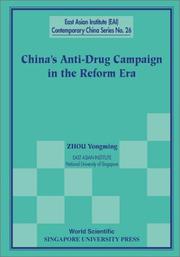 Cover of: China's Anti-Drug Campaign in the Reform Era (East Asian Institute Contemporary China, 26)