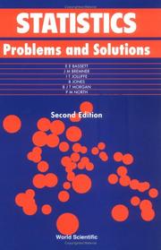 Cover of: Statistics: Problems and Solutions