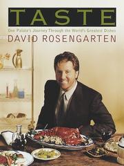 Cover of: Taste by David Rosengarten, Television Food Network