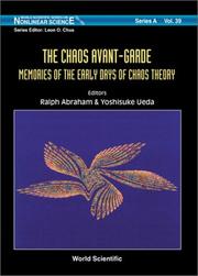 Cover of: The chaos avant-garde: memories of the early days of chaos theory