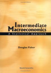 Cover of: Intermediate macroeconomics: a statistical approach