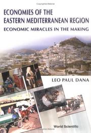 Cover of: Economics of the Eastern Mediterranean Region