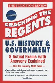 Cover of: Cracking the Regents by Princeton Review, Princeton Review