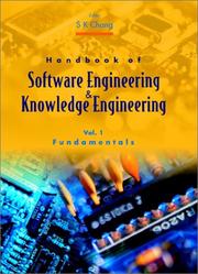 Cover of: Handbook of Software Engineering and Knowledge Engineering, Vol 1: Fundamentals Vol 2: Emerging Technologies