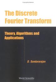 The discrete fourier transform by D. Sundararajan