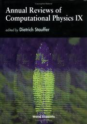 Cover of: Annual Reviews of Computational Physics by Dietrich Stauffer