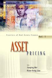 Cover of: Asset pricing by editors: Jianping Mei, Hsien-hsing Liao.