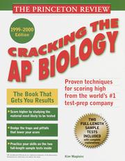 Cover of: Princeton Review: Cracking the AP: Biology, 1999-2000 Edition (Annual)