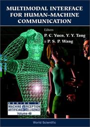 Cover of: Multimodal interface for human-machine communication