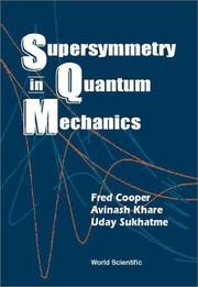 Supersymmetry in quantum mechanics by Fred Cooper