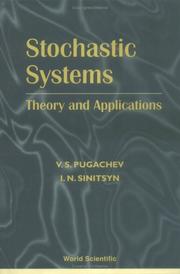 Stochastic systems by V. S. Pugachev, I. N. Sinitsyn