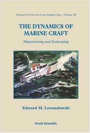 The Dynamics of Marine Craft by Edward M. Lewandowski