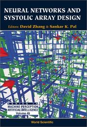 Cover of: Neural networks and systolic array design by editors, David Zhang, Sankar K. Pal.