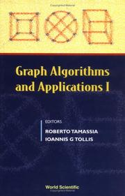 Cover of: Graph algorithms and applications I