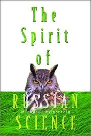 Cover of: The spirit of Russian science by M. E. Levinshteĭn