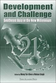 Cover of: Development and challenge by Tai-Chee Wong, Singh, Mohan