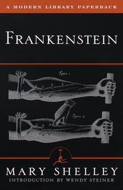 Cover of: Frankenstein, or, The modern Prometheus by Mary Shelley, Mary Shelley