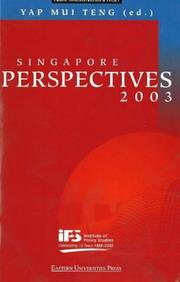 Cover of: Singapore Perspectives 2003