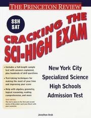 Cover of: Cracking the New York City Specialized Science High School Admission Test