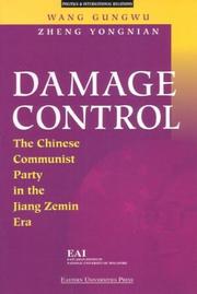 Cover of: Damage Control by Gungwu Wang, Yongnian Zheng