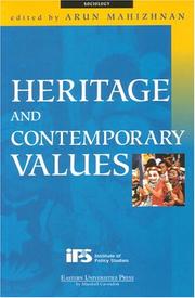 Cover of: Heritage and contemporary values | 